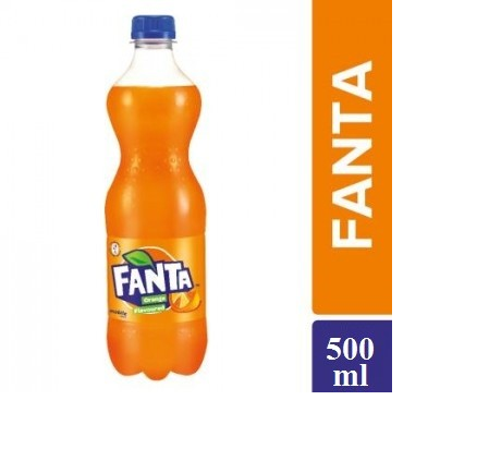 Fanta Soft Drink - Orange Flavoured, Refreshing, 750 Ml