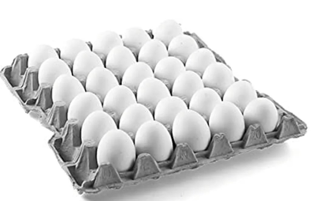 Healthy Daily white Eggs 30 pcs packs